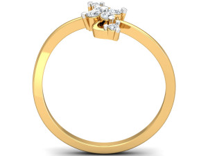 diamond ring for ladies 3D-Druckmodell