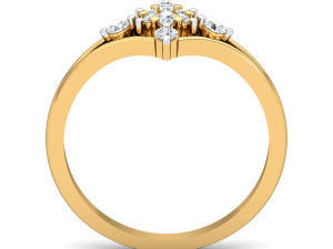 diamond ring for ladies 3D-printmodel