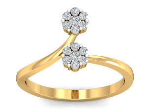 diamond ring for ladies 3D Print Model