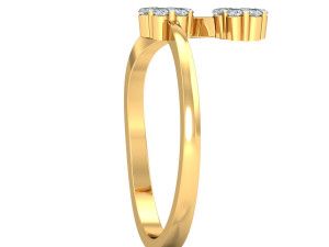 diamond ring for ladies 3D Print Model