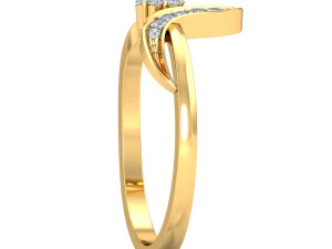 diamond ring for ladies 3D Print Model