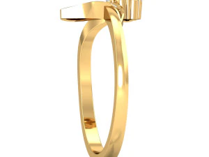diamond ring for ladies 3D Print Model