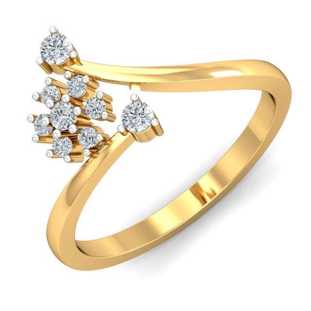 diamond ring for ladies 3D Принт Модель .c4d .max .obj .3ds .fbx .stl .blend 