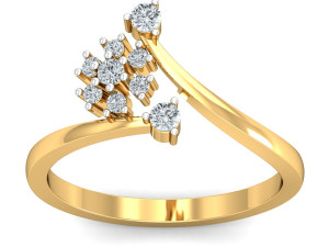 diamond ring for ladies 3D Принт Модель
