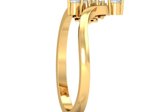 diamond ring for ladies 3D Принт Модель