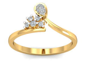 diamond ring for ladies 3D Print Model