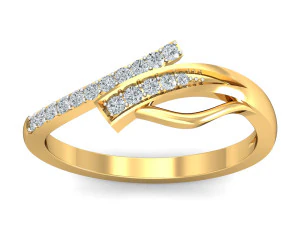 diamond ring for ladies 3D Print Model