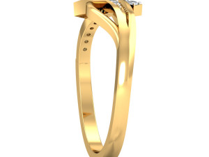 diamond ring for ladies Modèles 3D en vedette