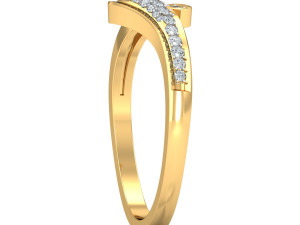 diamond ring for ladies 3D प्रिंट मॉडल