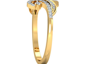 diamond ring for ladies 3D 打印模型