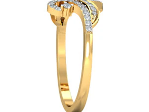 diamond ring for ladies 3D Print Model