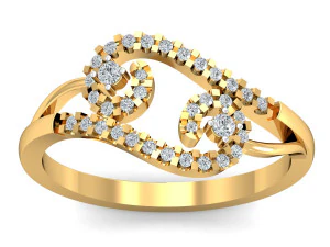 diamond ring for ladies 3D Print Model