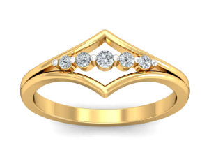 diamond ring for ladies Modèles 3D en vedette