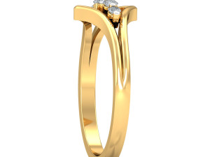 diamond ring for ladies Modèles 3D en vedette