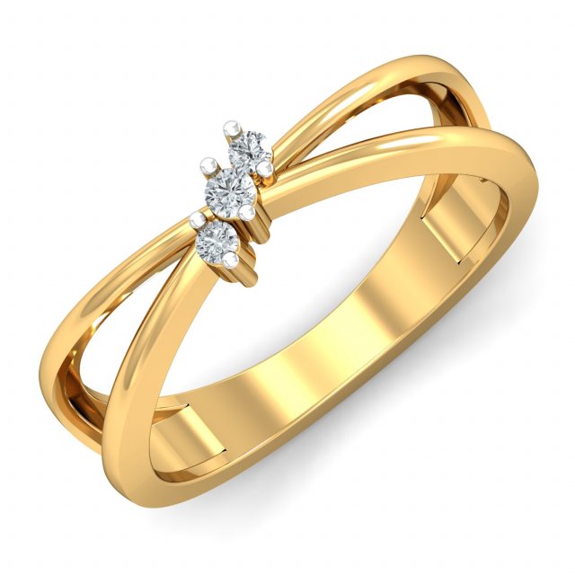 diamond ring for ladies Modello di stampa 3D .c4d .max .obj .3ds .fbx .stl .blend 