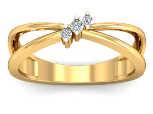 diamond ring for ladies 3D Print Model