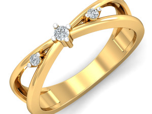 diamond ring for ladies 3Dプリントモデル