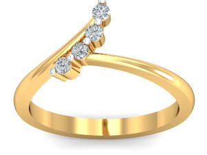 diamond ring for ladies 3D 프린트 모델