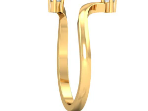 diamond ring for ladies 3D Print Model
