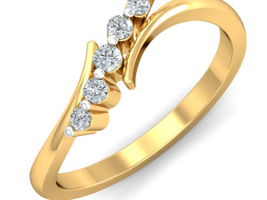 diamond ring for ladies 3D Print Model