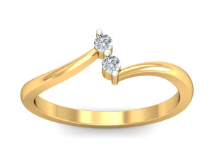 diamond ring for ladies Modelo de Impressão 3D