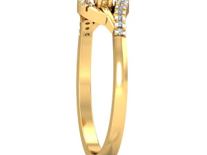 diamond ring for ladies 3D Print Model