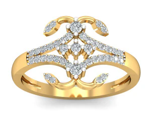 diamond ring for ladies 3D Print Model