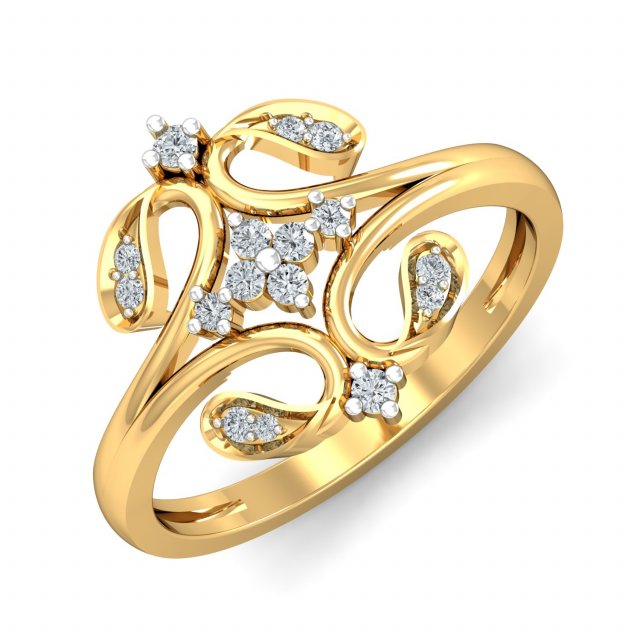diamond ring for ladies 3D Принт Модель .c4d .max .obj .3ds .fbx .stl .blend 