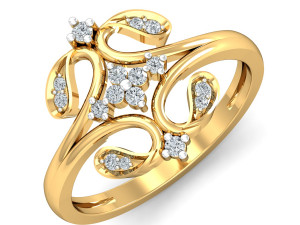 diamond ring for ladies 3Dプリントモデル