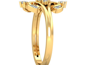 diamond ring for ladies 3D Принт Модель