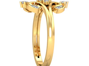 diamond ring for ladies 3D Print Model