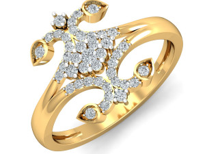 diamond ring for ladies 3D 프린트 모델
