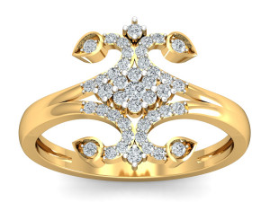 diamond ring for ladies 3D 프린트 모델