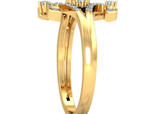 diamond ring for ladies 3D 프린트 모델
