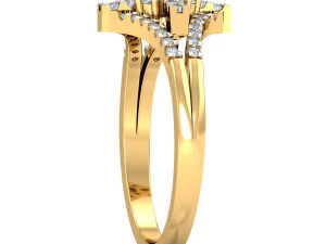diamond ring for ladies 3D Print Model