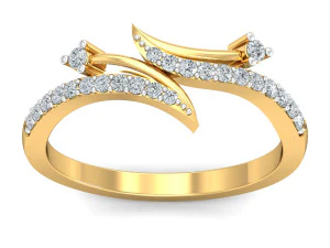 diamond ring for ladies 3D Print Model