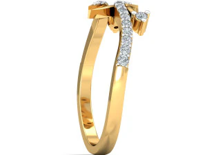 diamond ring for ladies 3D Print Model