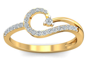 diamond ring for ladies 3D Print Model