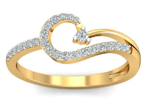 diamond ring for ladies 3D Print Model