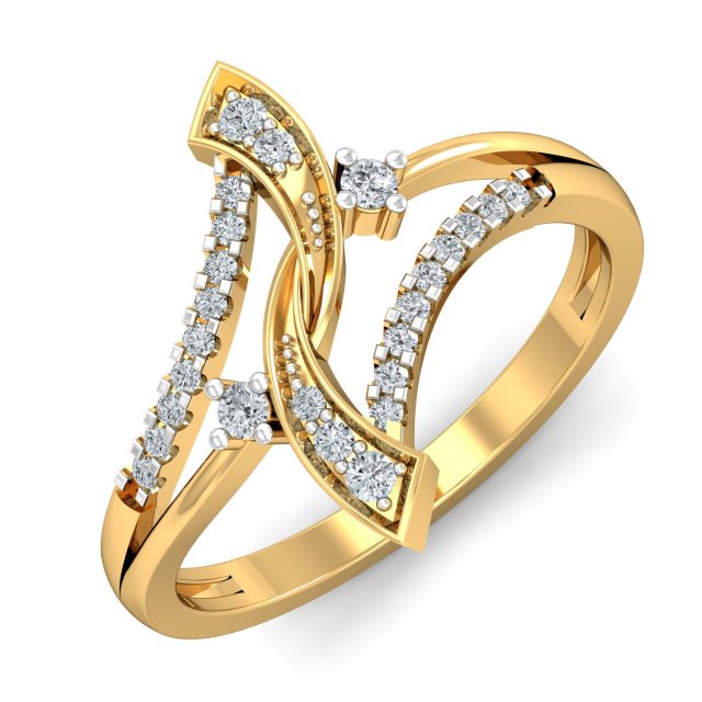 diamond ring for ladies 3D Принт Модель .c4d .max .obj .3ds .fbx .stl .blend 