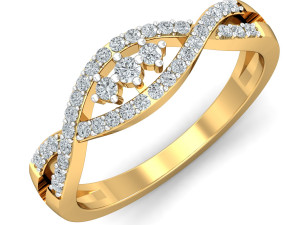 diamond ring for ladies 3Dプリントモデル