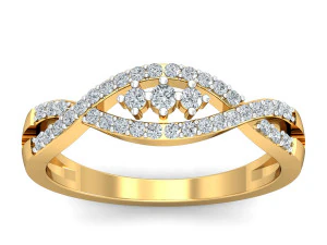 diamond ring for ladies 3D Print Model