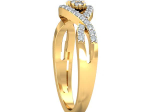diamond ring for ladies 3D Print Model
