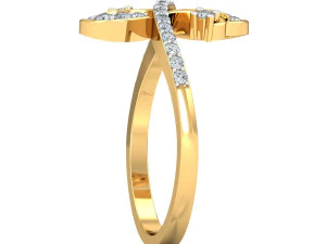 diamond ring for ladies 3D Print Model
