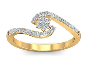 diamond ring for ladies 3D Print Model