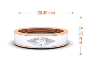 diamond couple ring Modèles 3D en vedette