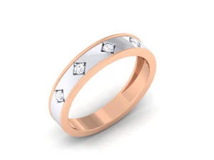diamond couple ring 3D Print Model