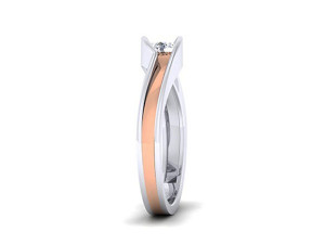 diamond couple ring Modèles 3D en vedette