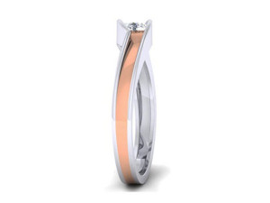 diamond couple ring Modèles 3D en vedette
