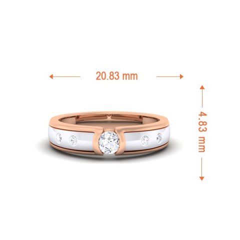 diamond couple ring 3D 프린트 모델 .c4d .max .obj .3ds .fbx .stl .blend 